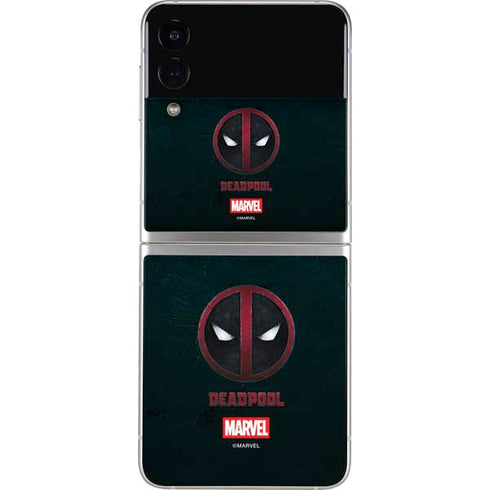 Marvel Deadpool Legacy Deadpool Logo Galaxy Z Flip3 5G Skin
